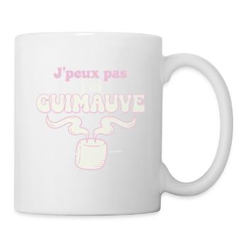 J'peux pas j'ai GUIMAUVE - Mug blanc - blanc - Droite