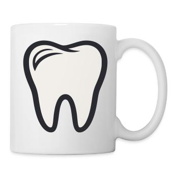 Dentiste - Dentiste Dentisterie Dentisterie Dentisterie Denterie Fée des dents - Mug blanc - blanc - Droite