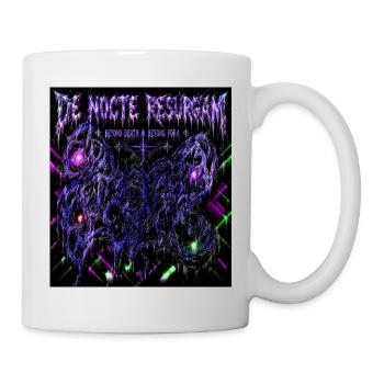 De Nocte Resurgam – Cyber-Grunge-Gothic-Motte - Tasse - Weiß - Rechts