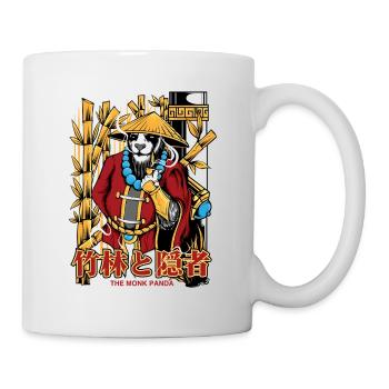 Monk Panda in Bamboo Realm - Mug - white - Right