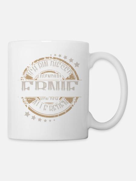 Ernie - Tasse - Weiß