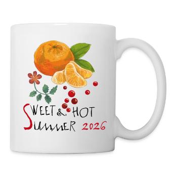 Doux été 2026 - Mug blanc - blanc - Droite