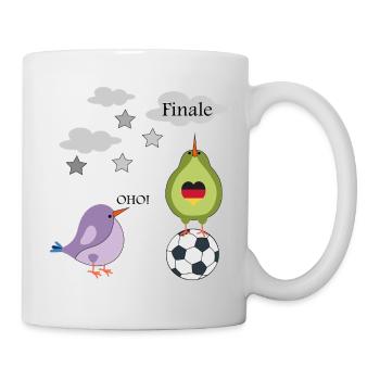 Football - Mug blanc - blanc - Droite