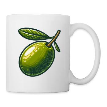 Olive Green Graphic - Mug - white - Right