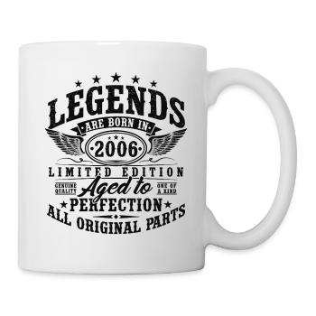20th Birthday 2006 Vintage Vintage Gift - Mug - white - Right