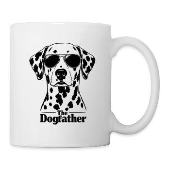 Le Dogfather - Dalmates - Mug blanc - blanc - Droite