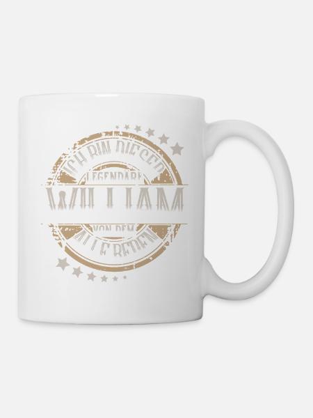 William - Tasse - Weiß