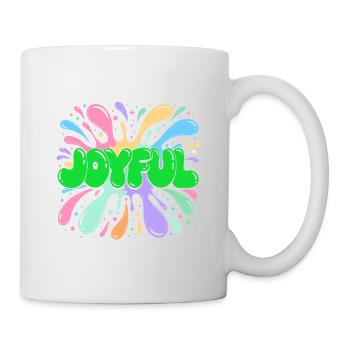 Bright Joy Multicolor Green - Mug - white - Right