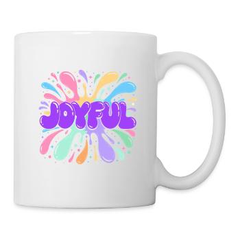 Explosion Joyeuse Couleurs violet - Mug - white - Right