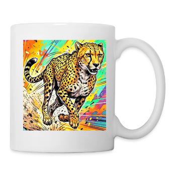 cheetah - Mug - white - Right