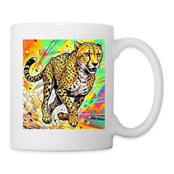 cheetah - Mug - white - Right