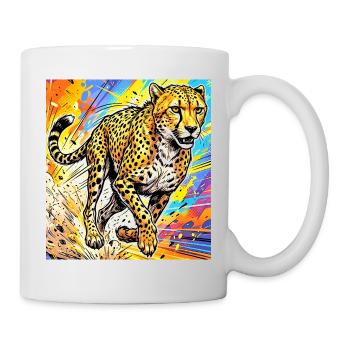 cheetah - Mug - white - Right