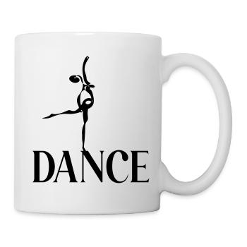 Ballerina Dancing Dance - Mug - white - Right