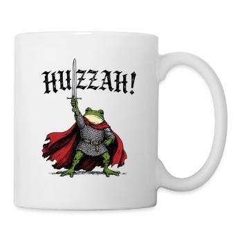 Huzzah Medieval Frog Knight - Mug - white - Right