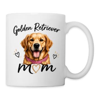 Golden Retriever Mom – Gift for Fans - Mug - white - Right