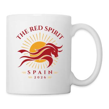 Red Spirit Spain 2026 Sun Horse - Mug - white - Right