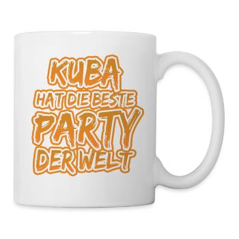 Kuba - Tasse - Weiß - Rechts