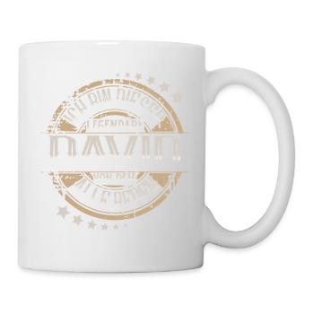 David - Tasse - Weiß - Rechts