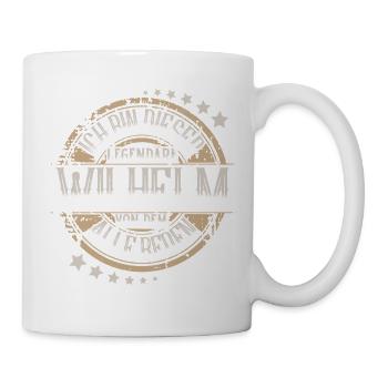 Wilhelm - Tasse - Weiß - Rechts