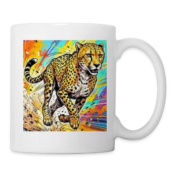cheetah - Mug - white - Right