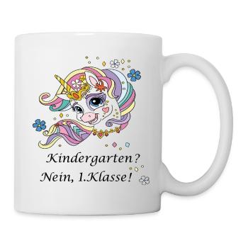 Erste Klasse - Tasse - Weiß - Rechts