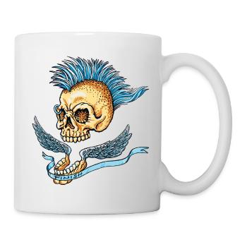 Punk_Skull - Mug - white - Right