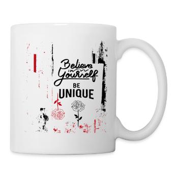 Believe in Yourself - Tasse - Weiß - Rechts