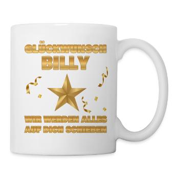 Billy - Tasse - Weiß - Rechts