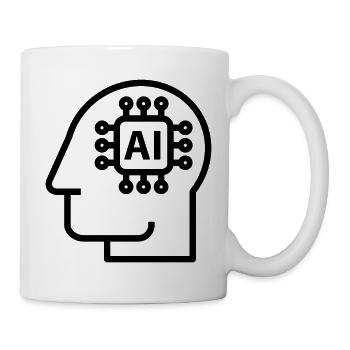 Ai, Artificial Intelligence, AI Technology - Mug - white - Right