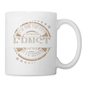 Ernst - Tasse - Weiß - Rechts