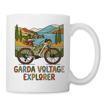 Boho E-Bike Gardasee Explorer - Tasse - Weiß - Rechts
