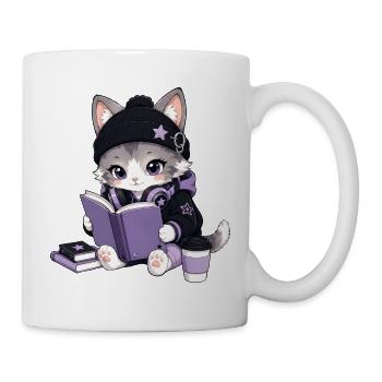 Leserchat - Tasse - Weiß - Rechts