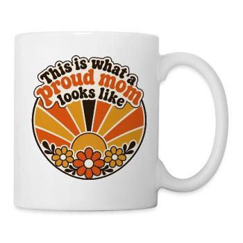 Stolze Mutter - Tasse - Weiß - Rechts