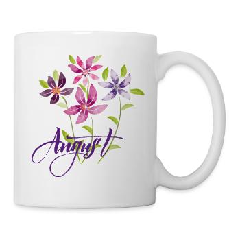 Bouquet August - Mug - white - Right