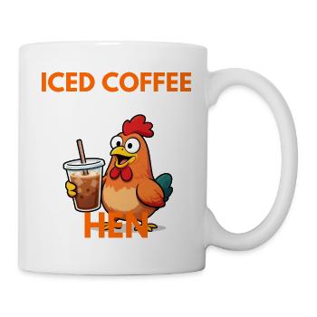 Chicken with Iced Coffee - Mug - white - Right