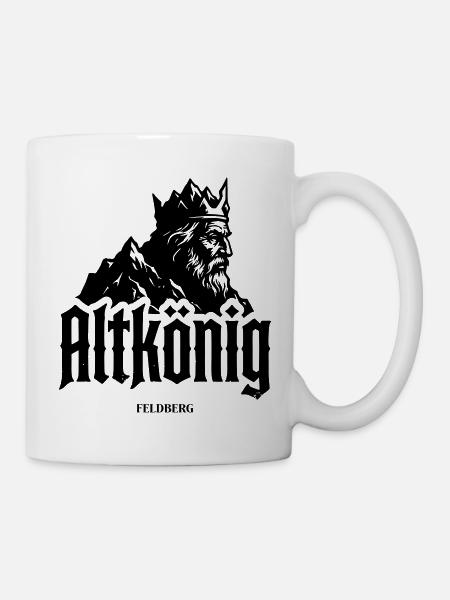 "Altkönig - Taunus" - Tasse - Weiß