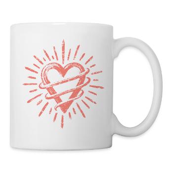 Heart - Mug - white - Right