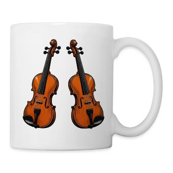 Violon Violon - Mug blanc - blanc - Droite