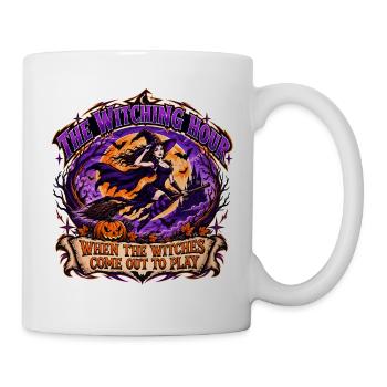 Witching Hour Witch Play Scene - Mug - white - Right