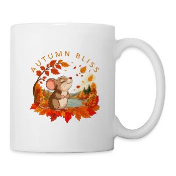 Autumn Mouse in Gold - Mug - white - Right