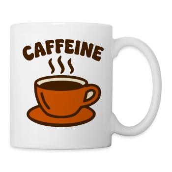 Coffee Mug Caffeine Logo - Mug - white - Right