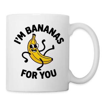 I Am Banana – For You Cartoon - Mug - white - Right