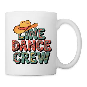 Country Dance Crew - Tasse - Weiß - Rechts