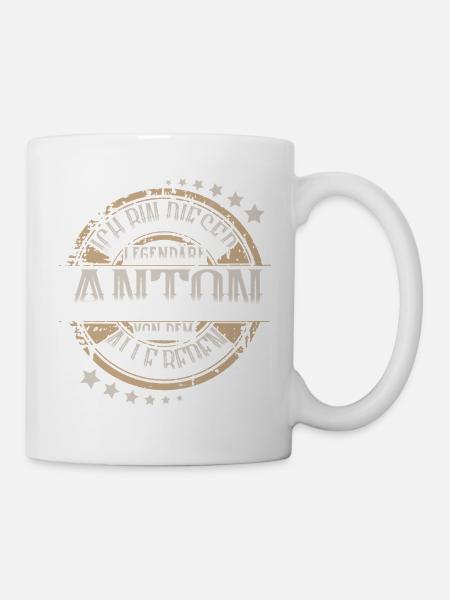 Anton - Tasse - Weiß