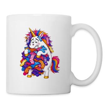 Lessive statique Unicorn Slip Defect - Mug blanc - blanc - Droite