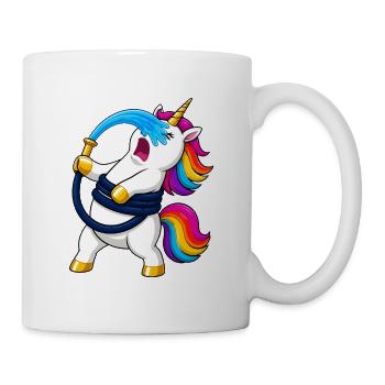 Unicorn Garden Hose Attack - Mug - white - Right