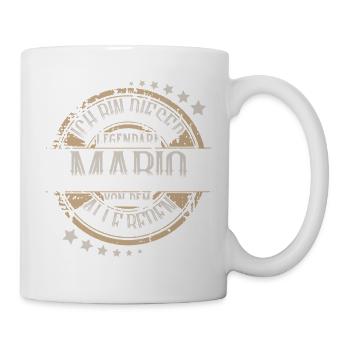 Mario - Tasse - Weiß - Rechts