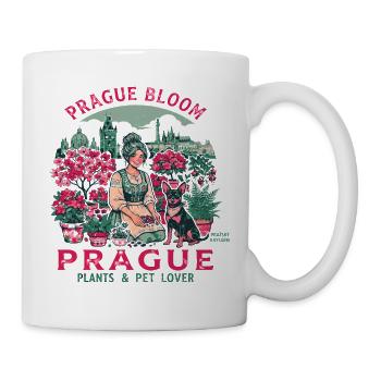 The Golden Bloom Prague Plants Lover - Tasse - Weiß - Rechts