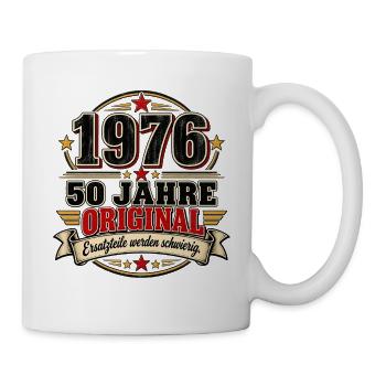 1976 Original  - Tasse - Weiß - Rechts