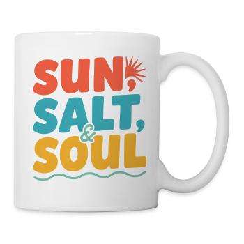 Sonne Salz & Seele - Tasse - Weiß - Rechts